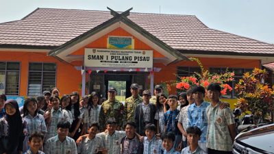 _Hari ketiga, Pasis Dikreg Sesko TNI LVI berikan Penyuluhan Karhutla di Desa Bereng Kec Kahayan Hilir, Kab. Pulang Pisau