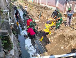 Semangat Gotong Royong, Koramil 04/Jebres Bersama Warga Gandekan Gelar Pra Karya Bakti Daerah Tahap III 2026