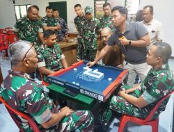 Kodim 0731/Kulon Progo Selenggarakan Rapat Koordinasi Open Turnamen Domino Orado 101 HUT Ke-81 TNI