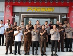 Kajati Sumsel Nurcahyo Jungkung Madyo Lakukan Lawatan Kerja ke Mapolda