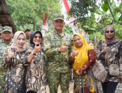 Pangdam IV/Diponegoro Tinjau Jembatan Gantung Merah Putih dan Resmikan Sumur Bor di Pati