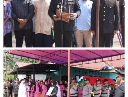 Pengabdian Terhenti, Penghormatan Terakhir Mengiringi Brigpol Hafiz Trawiguna ke Peristirahatan Abadi