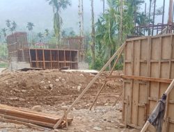 Walinagari Akui Proyek Pembangunan Jembatan Gantung Rp 7,4 Milyar Gunakan Material Illegal ?
