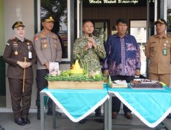 Forkopimda dan Kepala OPD Datangi Makodim 0731/Kulon Progo Beri Ucapan Selamat Ulang Tahun TNI