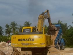 PT. LBU Tampung Galian C illegal dari Samping GOR Utama Sumbar, APH Belum Beri Tindakan