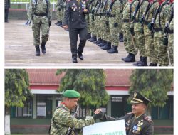 Bukan Sekedar Upacara HUT ke 81 TNI di Tanah Datar Diwarnai Hadiah Umroh untuk Bhabinsa Berprestasi